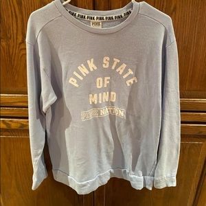 Pink size sweatshirt